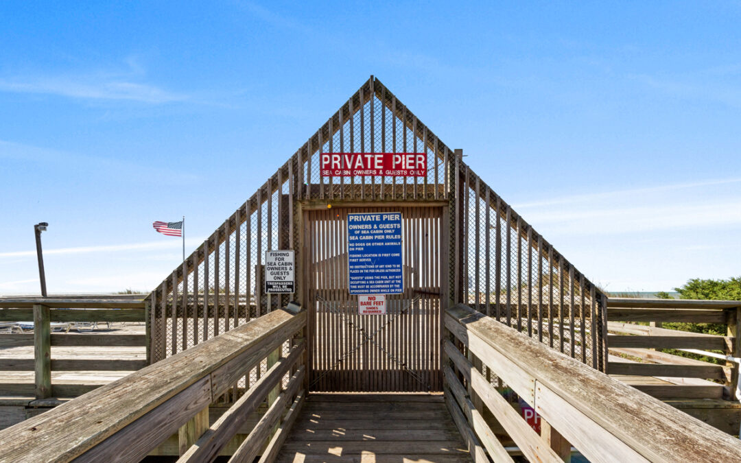 Book Sea Cabin Condos in Cherry Grove with Fishing Pier, Pool and Sundeck Access